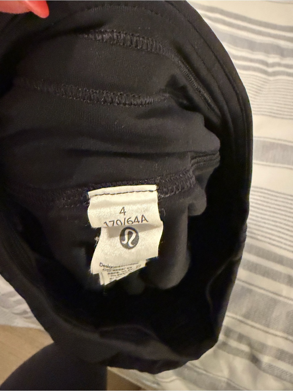 lululemon athletica Black Skort with Built-In Shorts - Picture 3 of 3